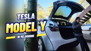 Tesla Model Y Road Trip from Melbourne to Phillip Island | Travel Vlog and Review