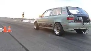 SPB Racing Golf III R32 Turbo 9.1sec Slow Motion