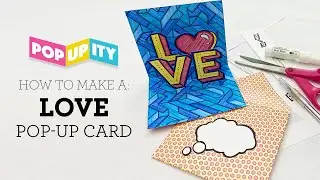 Love Letters Pop Up Card