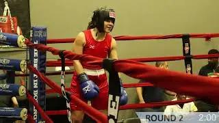The Gallant Boxing Series 1: Imani Asher (Blue) vs. Letia Brown (Red) 147lbs Women’s Bout