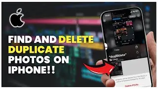 How to Find & Delete Duplicate Photos on iPhone | iOS 18 Photo Cleanup Guide