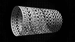 After effects -  Texto en cilindro
