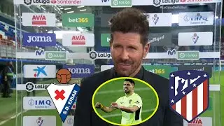 Eibar vs Atletico Madrid 1-2 Post-Match Diego Simeone Interview