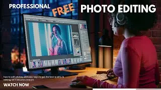 Photo editing for pc Finally Revealed || Photo ko edit kaise kare free mein #vinkal041 #photoediting