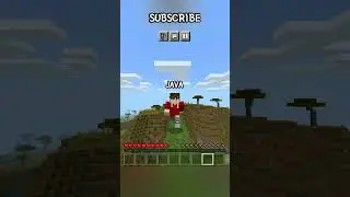 Bedrock Players Pain ☹️ ft. JAVA EDITION