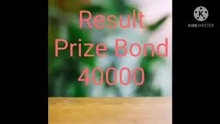 RS. 40000 Prize Bond Result, Winners Of Draw List, 10 December, 2020 Announced