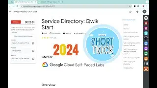 [2024] Service Directory: Qwik Start || #qwiklabs || #GSP732 ||  [With Explanation🗣️]