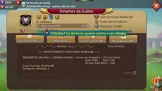 Partiu Arena dos Dragões -  A1W  vs RPS  23/09/22 - Lords Mobile
