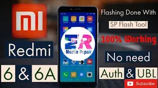 Without Dongle Flashing Redmi Note 8 Pro/Redmi 6/6a 