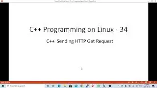 C++ Programming on Linux Sending HTTP Get Request