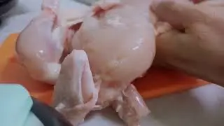 How to Undressed Whole Chicken
