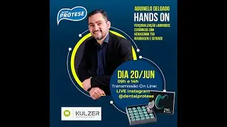 Laminados Heraceram 750 Maquiagem e Cutback, com Aguinelo Delgado - Kulzer - Dental Prótese