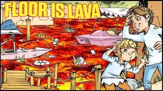 THE FLOOR IS LAVA CHALLENGE • THE FLOOR IS LAVA - STUDIO BUBBLE TEA