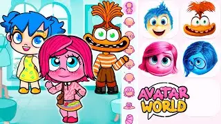 ГОЛОВОЛОМКА 3 В АВАТАР ВОРЛД | Новая Эмоция Inside Out Avatar World | Toca Boca