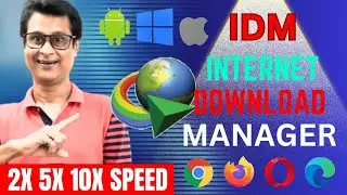 IDM Free Download ❌️  | IDM Extension For Google Chrome | Internet Download Manager LifeTime ?