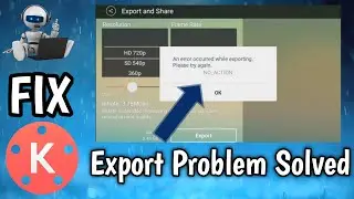 KineMaster Video Exporting problem Solved || Kinemaster Export Problem 2022