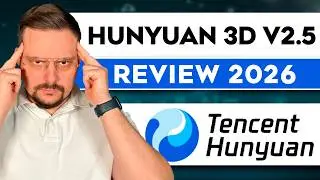 Hunyuan 3D v2.5 Review - 2026 | This FREE 3D Model Creator Will Blow Your Mind!