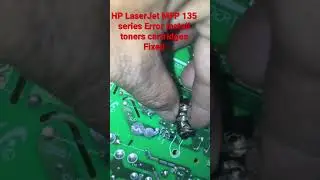 HP LaserJet MFP 135 series Error install toners cartridges Fixed 