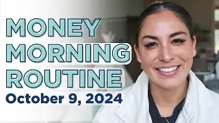 Money Morning Routine | Lashes + Cash Envelope Method
