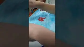 как рисовать снегирей