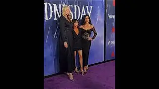 Jenna Ortega and Gwendoline Christie Reunited at Wednesday Photo Call 🥰 