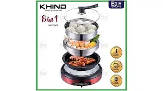 KHIND MC388 MC-388 MULTI COOKER 8 IN 1 COOKER