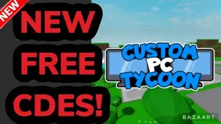 NEW FREE CODES on CUSTOM PC TYCOON in ROBLOX, get FREE CASH AND BOOST WITH THESE CODES!