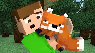 Skaffar rävar i Minecraft