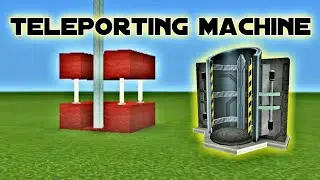 How to make teleporting machine in minecraft pe | teleporting machine in minecraft | Mujjamil Gaming