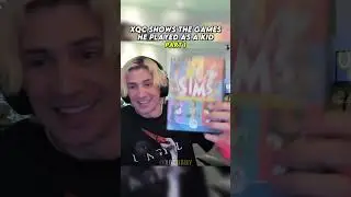 xQc Shows The Games He Played As A Kid 🎮🕹️👾
