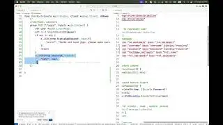 Login in golang