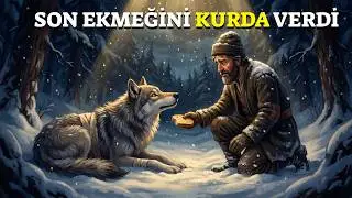 Ormanda Ölmek Üzereyken Allah Kapısına O Kurdu Gönderdi — Kimse İnanamadı  Türkçe Ahlak Hikayesi