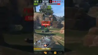 Взрыв Боеукладки AMX 30 B💥 Ammo rack exploded AMX 30 B #tanksblitz #wotblitz #взрыв #wotb