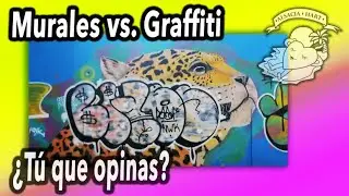 Murales públicos vs. Graffiti de tags