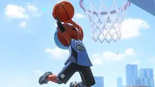 I demolished an S Rank player on Switch Sports Basketball