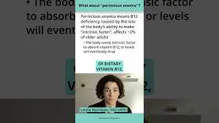 Pernicious Anemia And B12 Deficiency