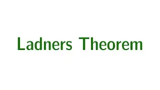 Ladners Theorem