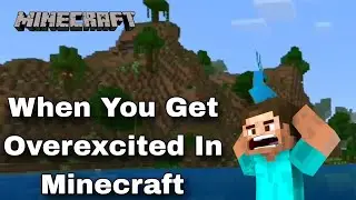 Overexcitement Can Be Dangerous  #shorts #minecraft #minecrafthighlights