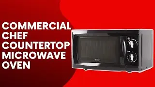 Commercial Chef Countertop Microwave Oven Review