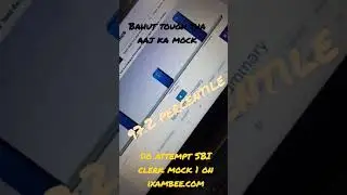 #SBIMock