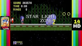 Sonic The Hedgehog: Star Light Zone Act 2 [HD]