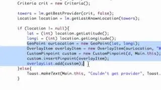 Android Application Development   144   Updating with OnLocationChanged method