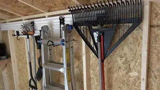 Progress in the Garage & Shed!