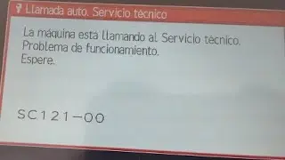 error sc121 ricoh mpc 2004