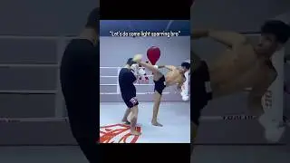 When Your Muay Thai Partner Takes it TOO FAR! #shortvideo #shorts