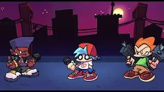 Friday night funkin' Prey but BF, Darnell, and pico sing it (FNF MOD)