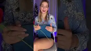 В ТЕЛЕСНЫХ КОЛГОТКАХ И КОЖАНЫХ ШОРТИКАХ МИЛАЯ БЛОНДИНКА 👱🏾‍♀️