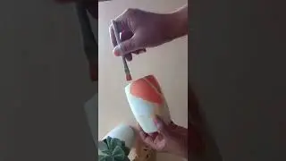 easy DIY planter with chyawanprash bottle #diy #craft #recycle plastic bottle
