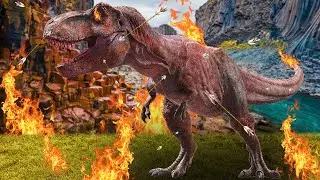 ERSTER T-REX Tame mit FALLE! 🦖 | ARK Lost Island