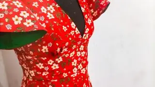Dart Manipulation: Transfer of darts to the underbust and Adding a band